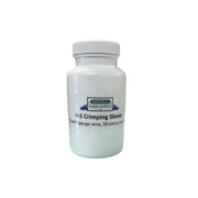 White container with a lid labeled 'Milletto Farm Supply' on a white background