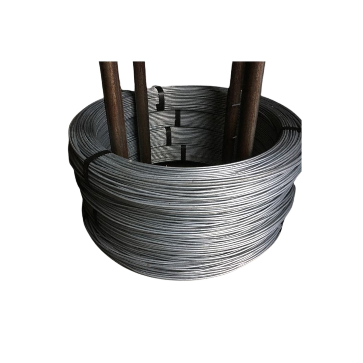 6 Gauge Galvanized Anchor Wire – 100 lb Roll (Approx. 1,028 ft ...