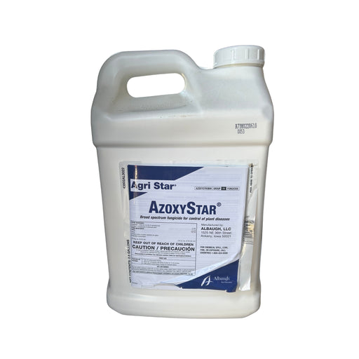 a white jug with a blue and white label against a white background