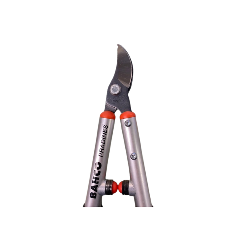 Close up of Bahco lopper blade and bumpers on a white background. 