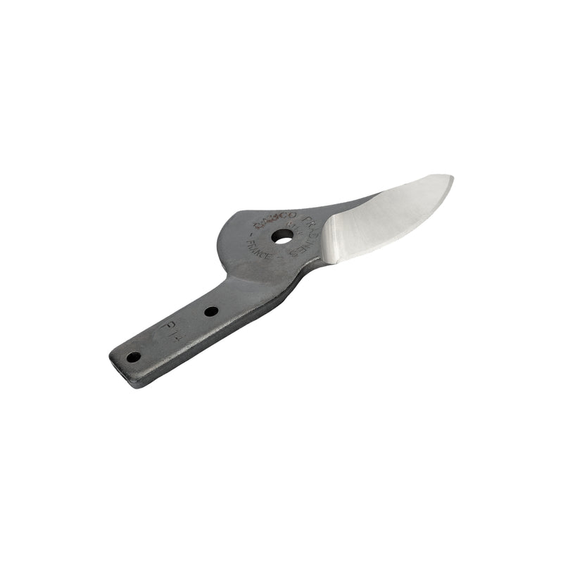 a pruning lopper blade against a white background