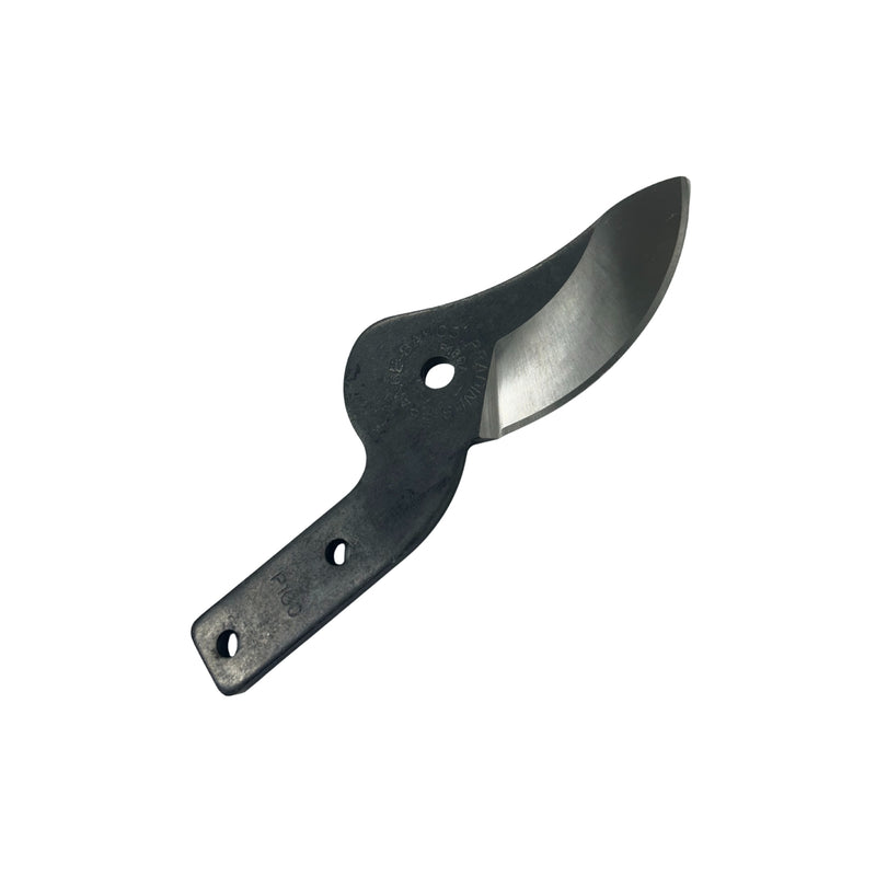 A lopper blade against a white background