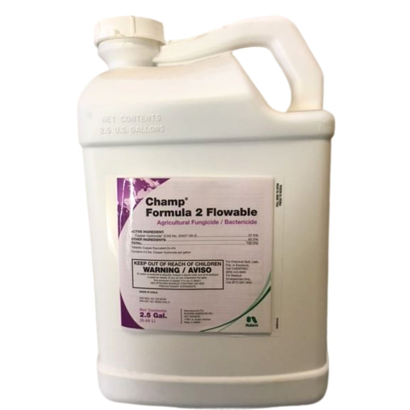 can you mix fungicide with herbicide Champ Formula 2 Flowable Fungicide
