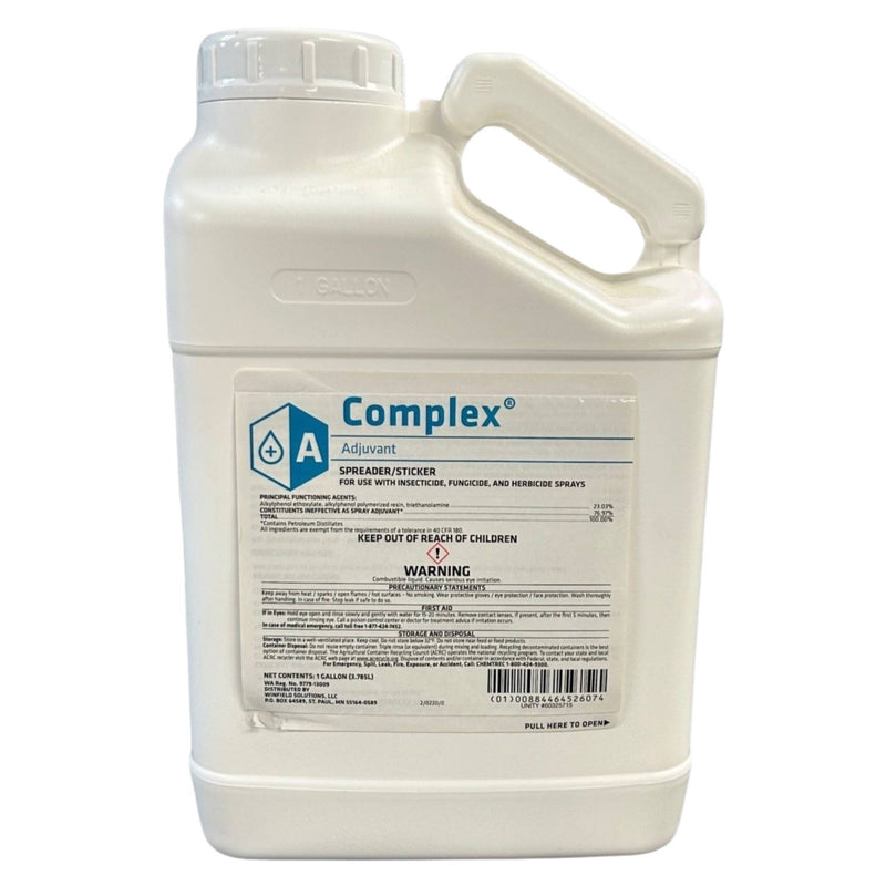 White container with 'Complex' label on a white background