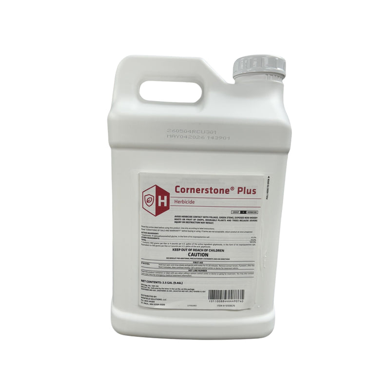 a white jug with red lettering against a white background.
