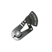 Black Stranrite crimp head on a white background