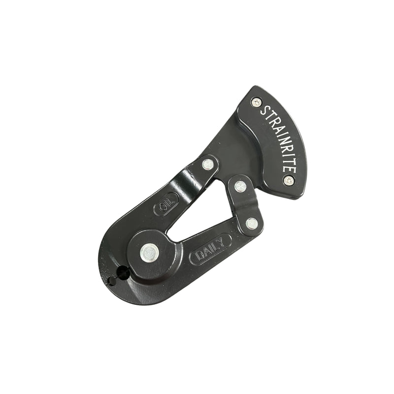 Strainrite crimping head against a white background