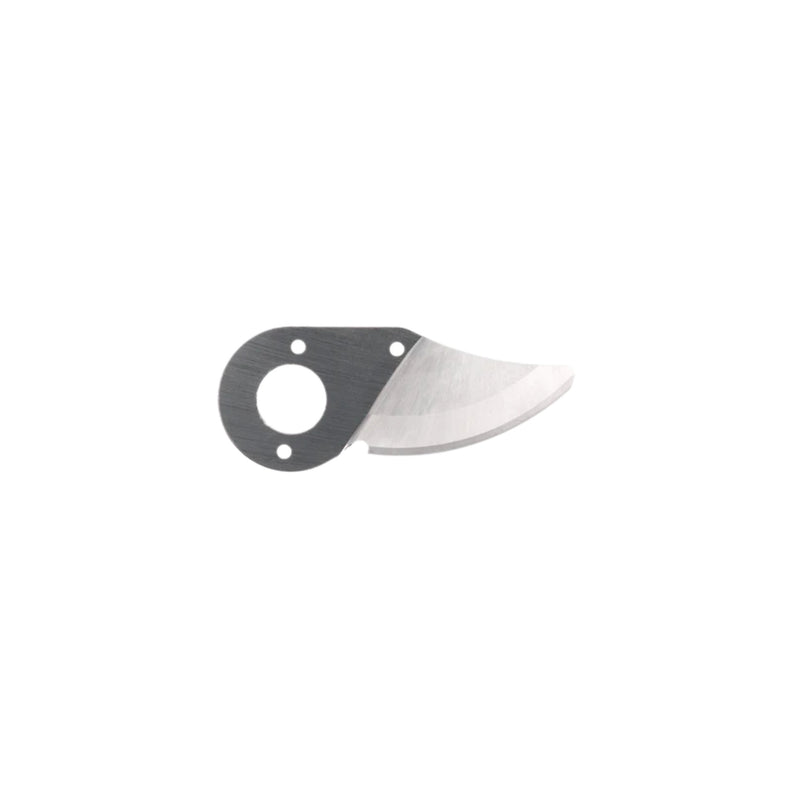 Pruning shear blade on a white background