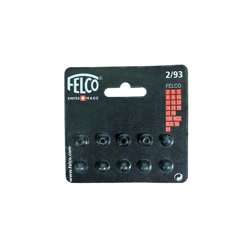 Felco knife blade packaging with bumpers and shock absorbers on a white background