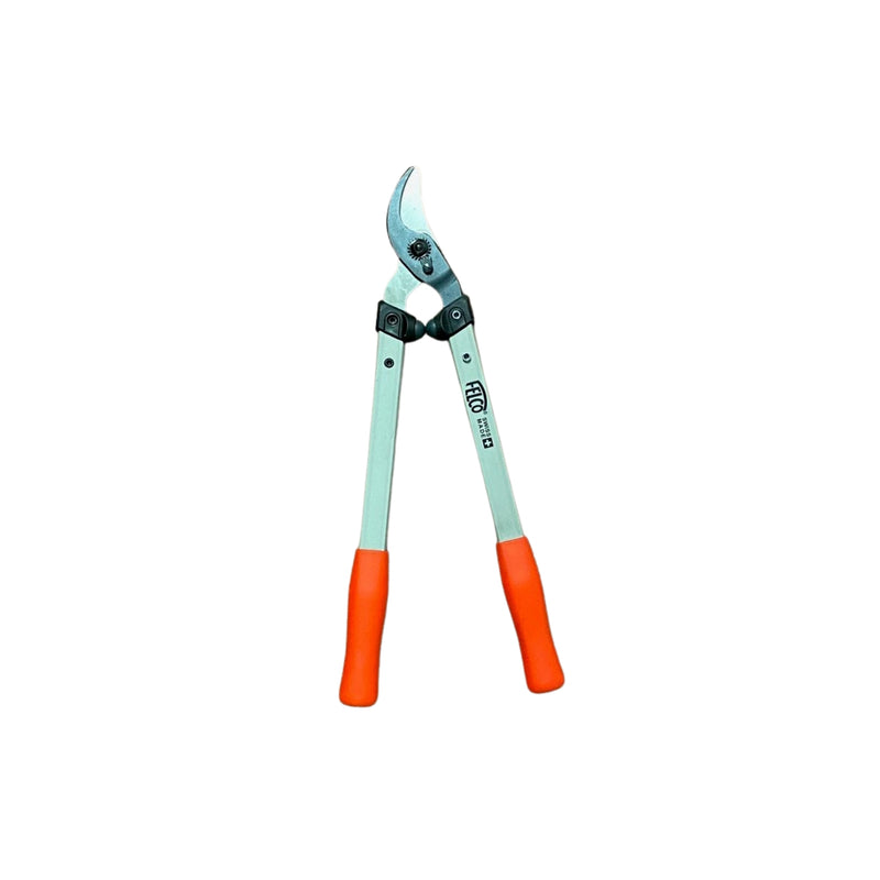 a pair of Felco 201-50 loppers with red handles on a white background
