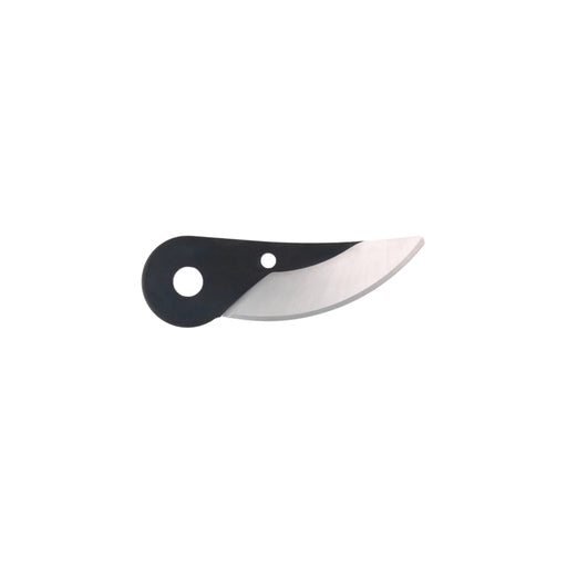 a pruning shear blade against a white background
