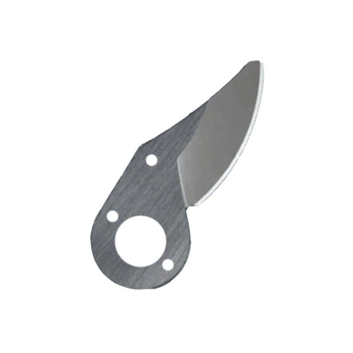a pruning shear blade against a white background