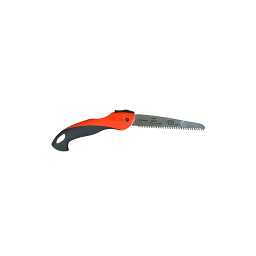 Felco 621 pruning saw with blade extended against a white background