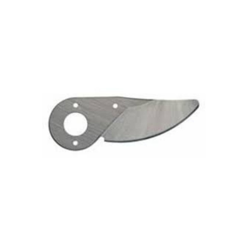 a pruning shear blade against a white background
