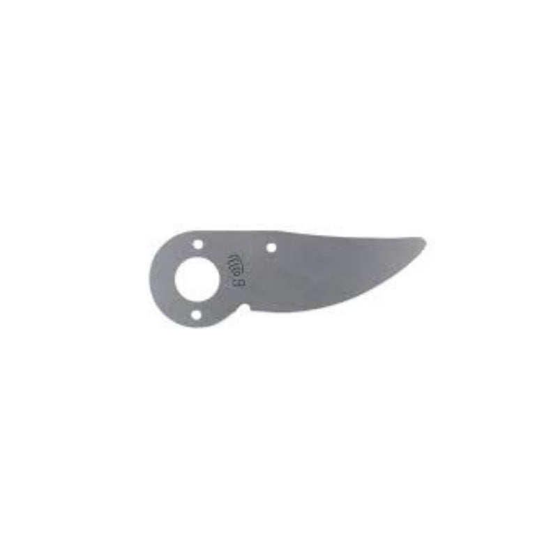 a pruning blade against a white background