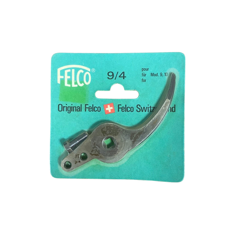 Felco pruning shear replacement part on a teal card with Felco branding.
