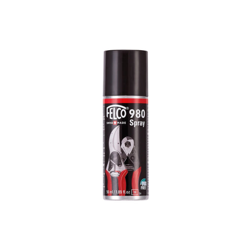 a black can of Felco 980 Spray on a white background