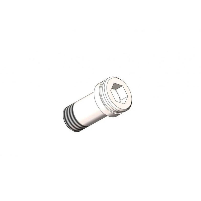 Illustration of a screw on a white background