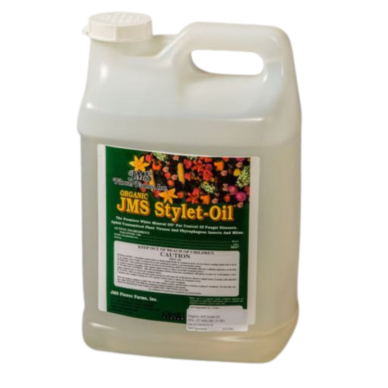 JMS Stylet-Oil container with label on a white background