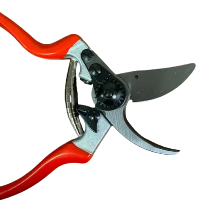 Felco F9 Left-Handed Pruning Shears in the open position