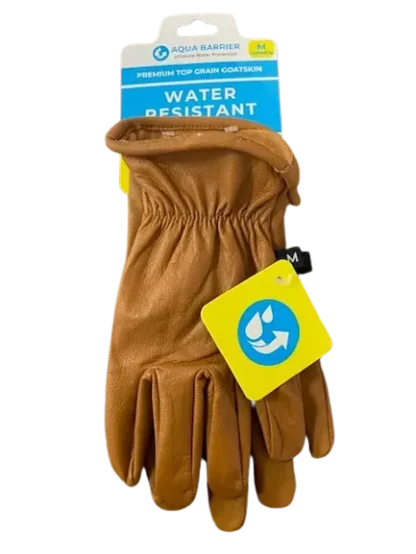 Premium Top Grain Goatskin Water Resistant Gloves