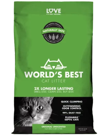 World's Best Cat Litter Unscented