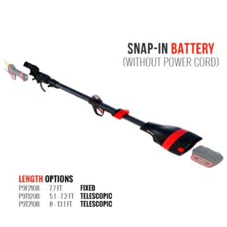 F3020 Extension Pole with Snap-in Battery